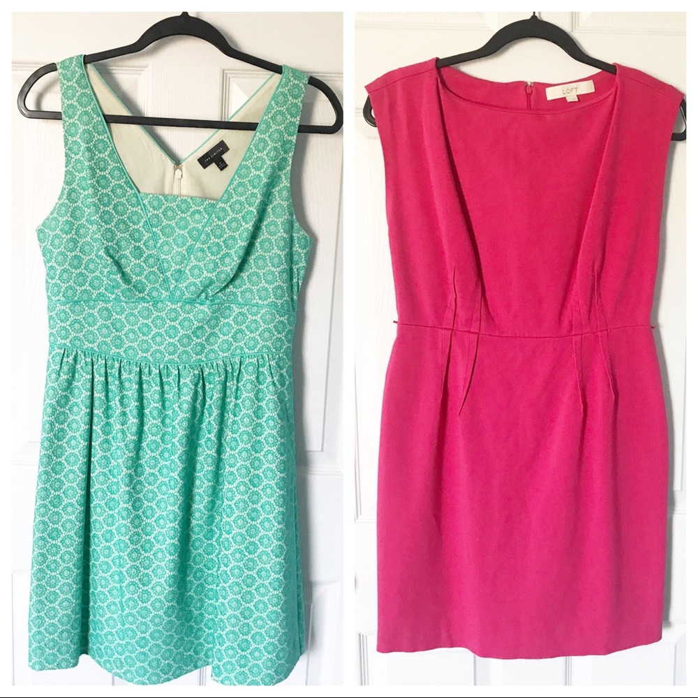 Lot of 2 Dresses | The Limited and LOFT | 6
